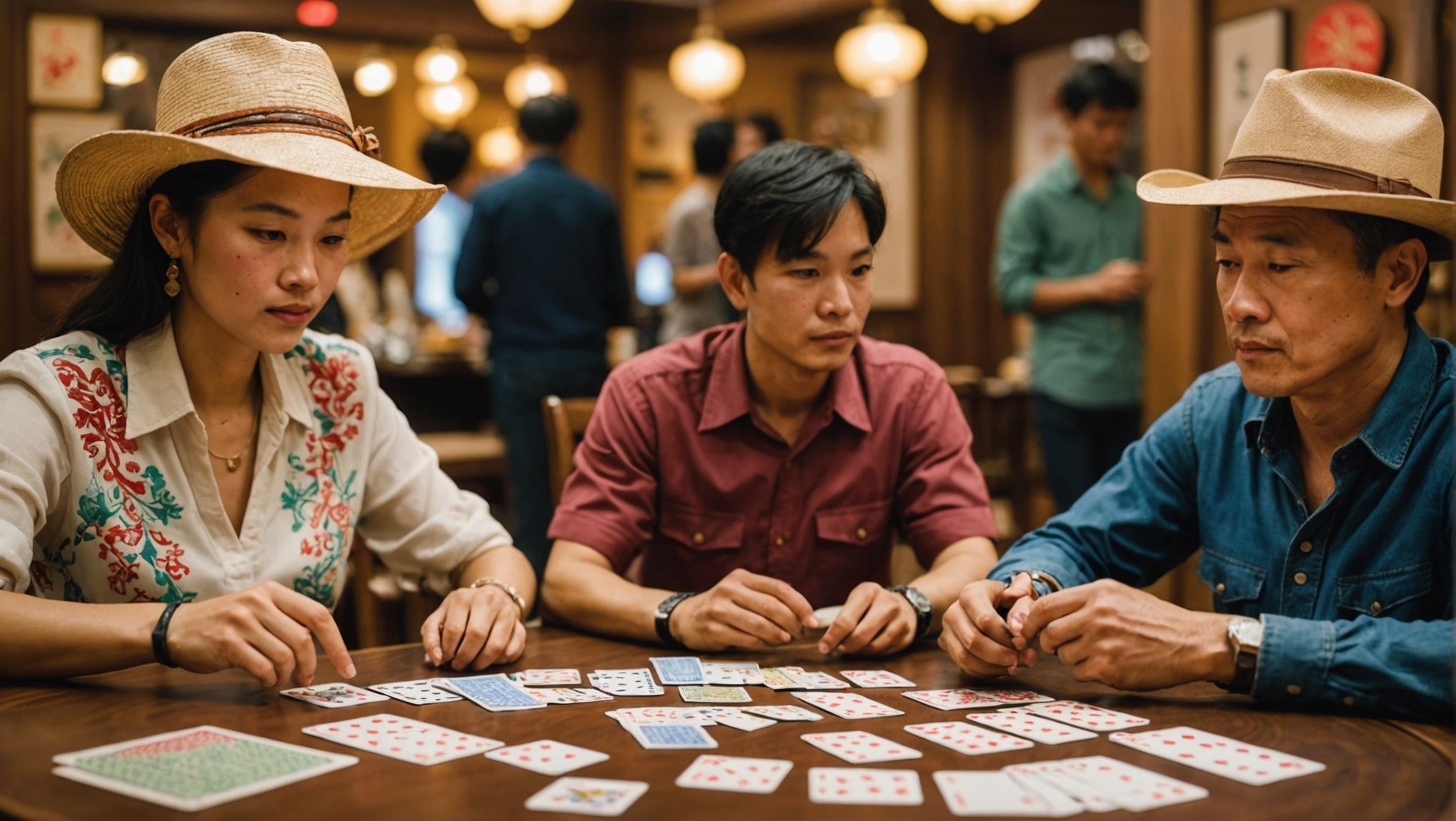 Bài Tá lả tiếng Anh và tương đương Gin Rummy