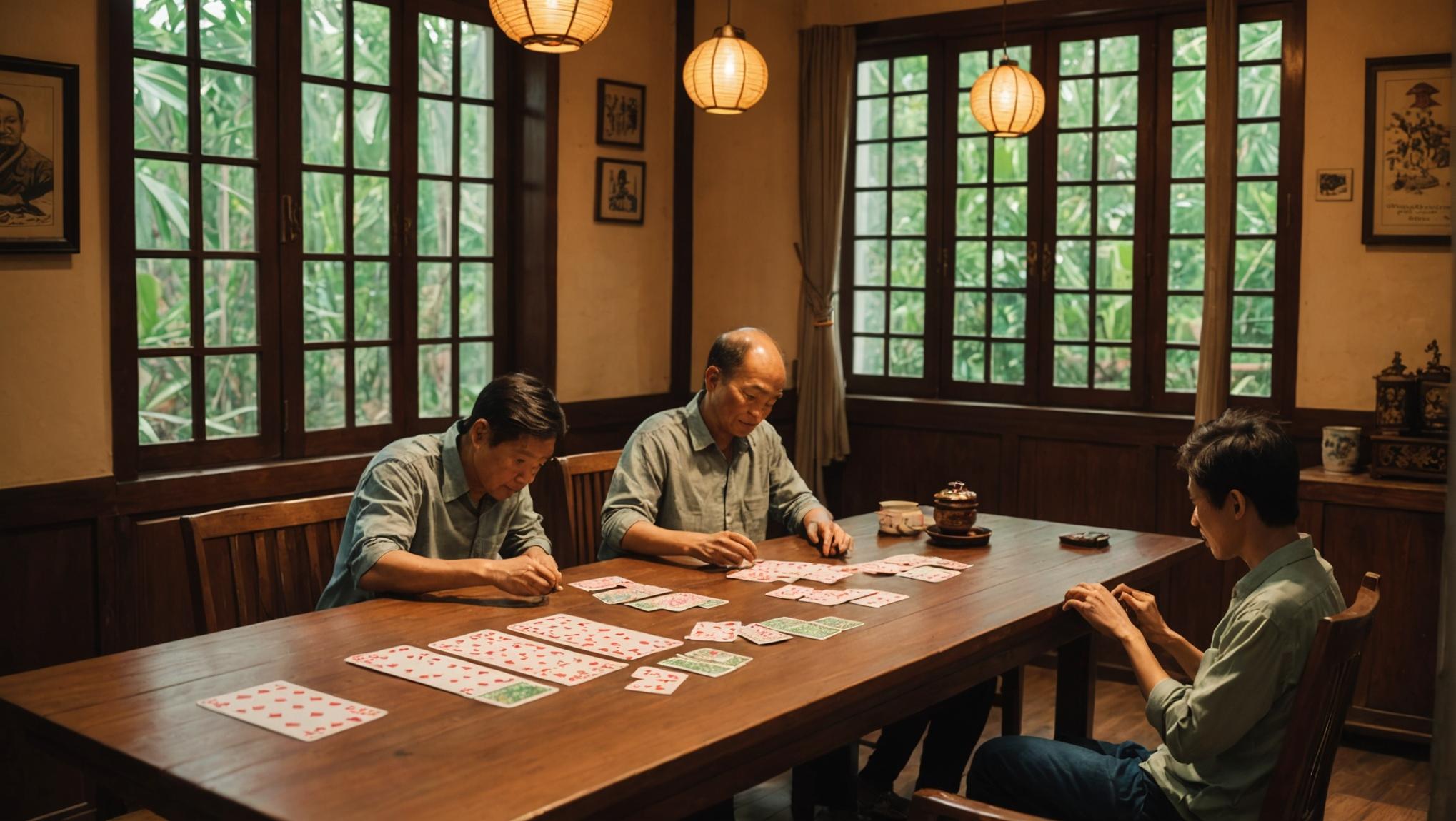 Cách Tính Toán và Sắp Xếp Bài Phỏm